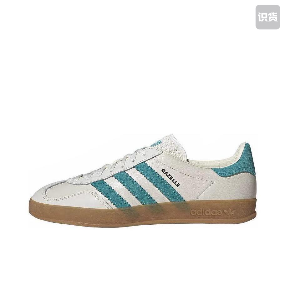 adidas originals GAZELLE 舒适 耐磨 低帮板鞋男女同款JI2583吴