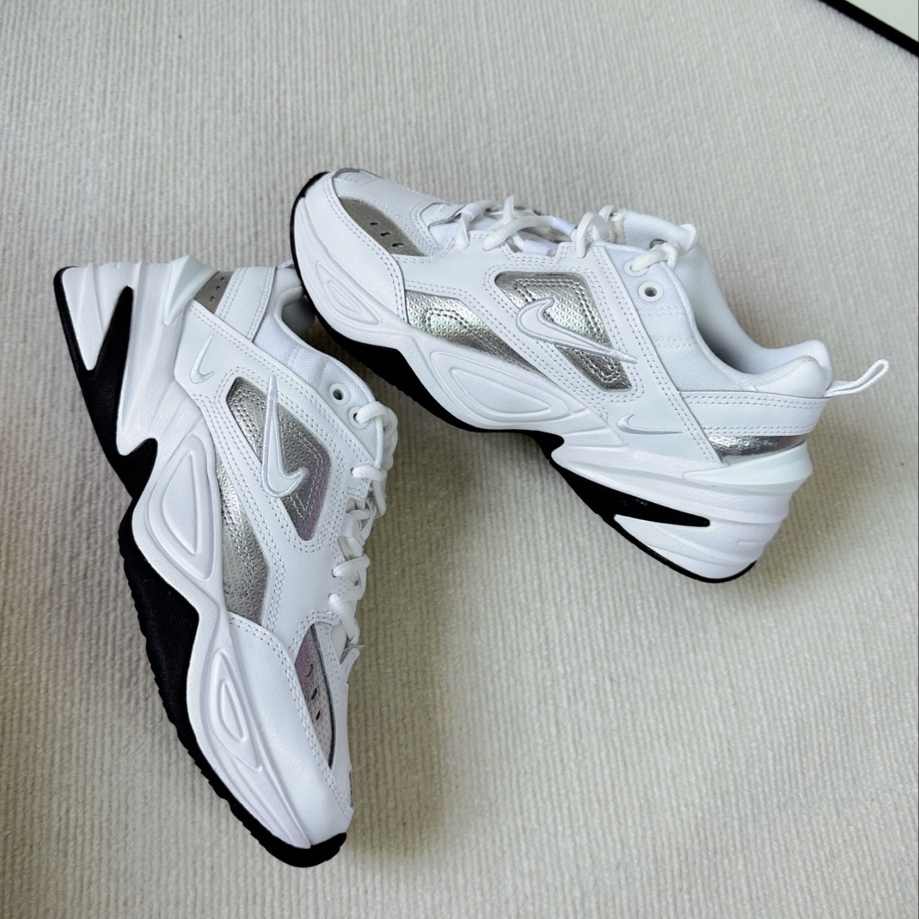 Nike M2K Tekno 舒适透气 耐磨缓震运动休闲老爹鞋CJ9583-100吴