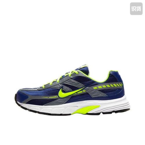 Nike Initiator 低帮 休闲城市通勤跑步鞋 男款 蓝绿394055-400黄