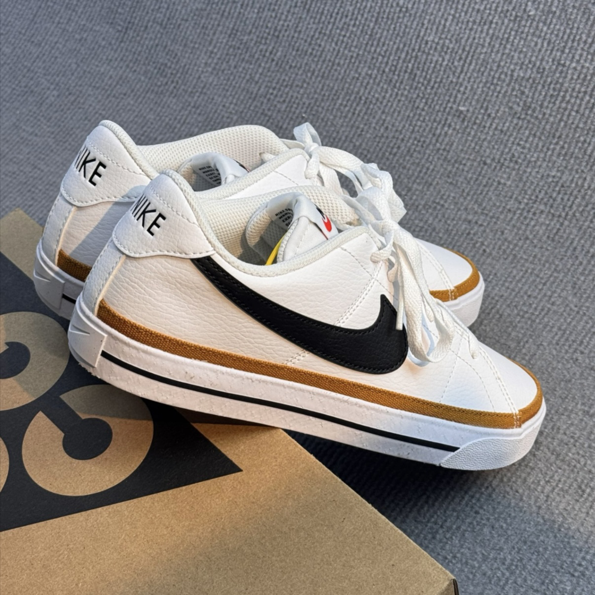 Nike Court Legacy 街头风 低帮 板鞋 男女同款 CU4150-102杨