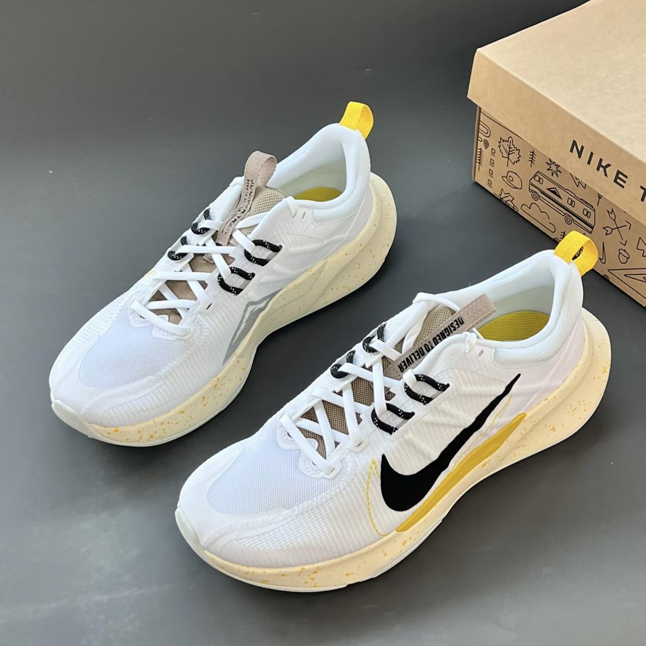 Nike Juniper Trail 2 越野缓震织物运动圆头轻便跑鞋DM0822-101