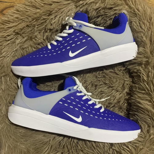 Nike SB Nyjah 3 白蓝低帮透气减震滑板鞋 男女同款DV1187-400熊