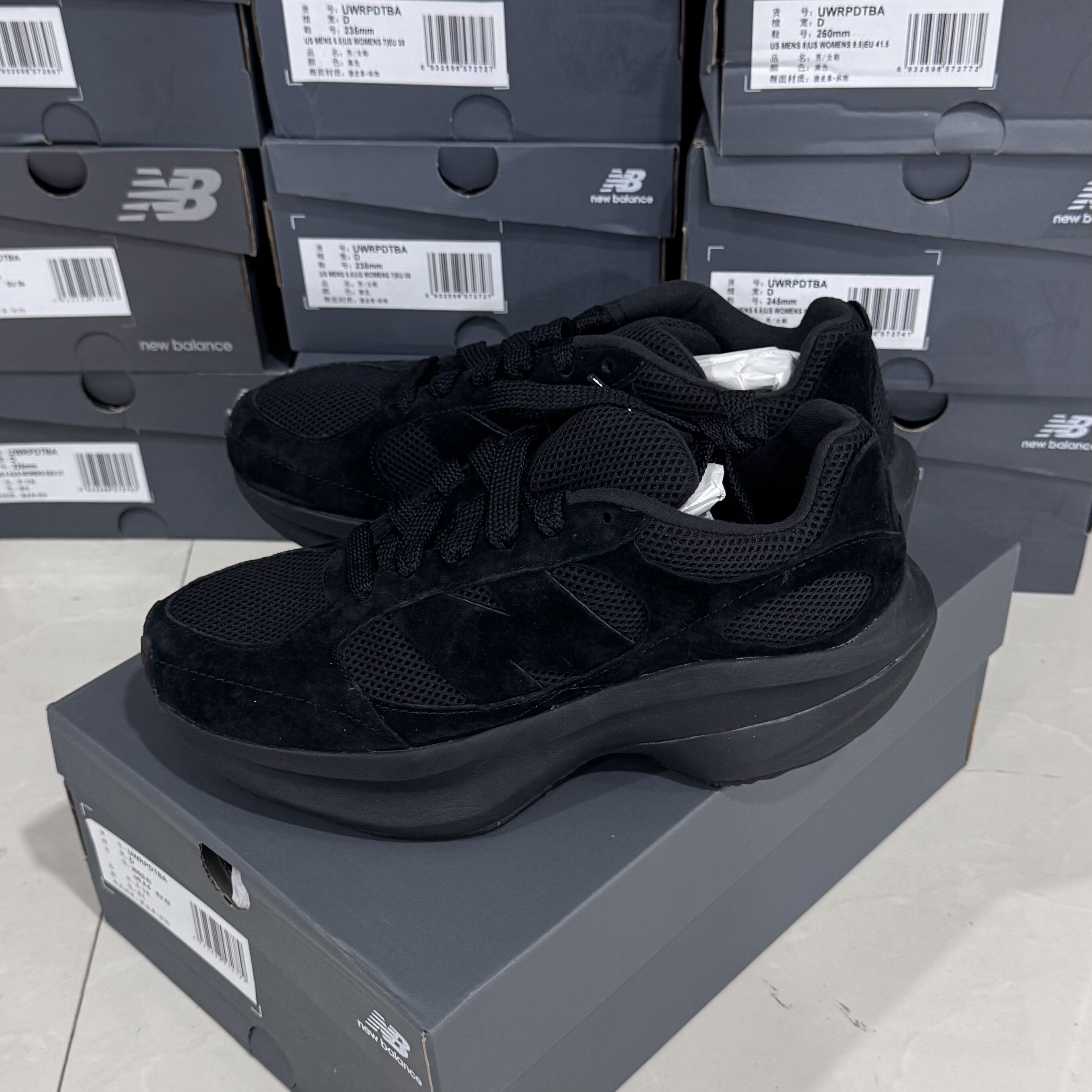 New Balance Warped Runner 包裹支撑 轻量化 缓震老爹鞋UWRPDTBA