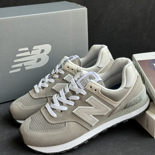 New Balance 574 经典复古 防滑耐磨 缓震舒适运动休闲鞋ML574EVG