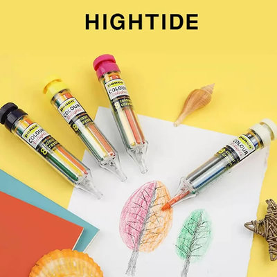 hightide彩色按动8色蜡笔