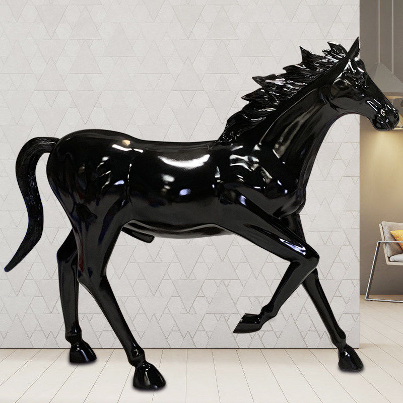 玻璃纤维雕塑马财富餐厅酒店Ktv开场树脂大堂庭院装饰落地式摆件,工业油品/胶粘/化学/实验室用品,树脂,淘宝优惠券,粉丝福利购,淘宝优惠卷