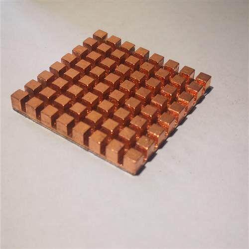 3535纯铜紫铜破槽显存内存MOS散热片路由器光猫笔记本散热片