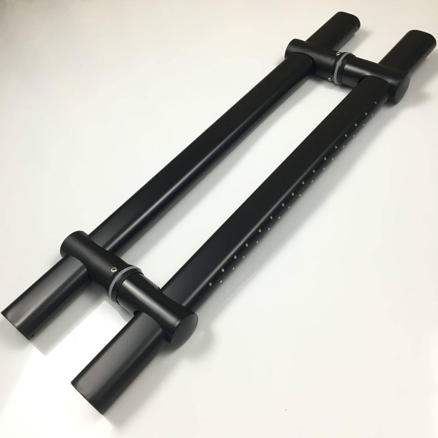 玻璃门拉手特厚不锈钢门拉手推拉门把手木门有框门扶手孔距可调节