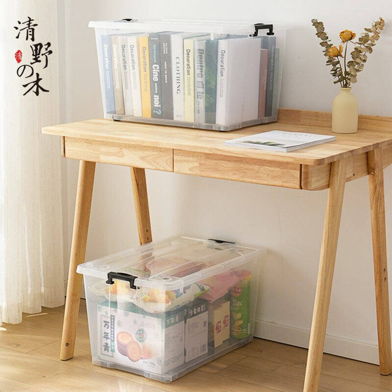 2023清野の木高透塑料收纳箱50L三只加厚衣物整理箱储物箱搬家箱属于什么档次？