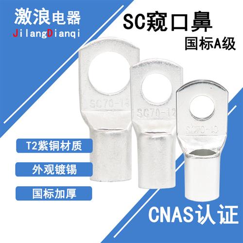 SC10SC16/25/35SC50铜鼻子SC95/120/150/185/240/70-8/6/10/12/14