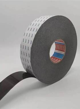 现货供应德莎TESA68614 黑色PET双面胶 任意尺寸大小分切加工