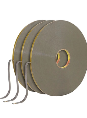 现货供应3MRT8002灰色亚克力汽车防擦条耐温粘贴泡棉防水双面胶带