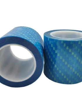 3M8005蓝色胶带超薄透明PET高性能粘接多表面材质双面胶模切冲型