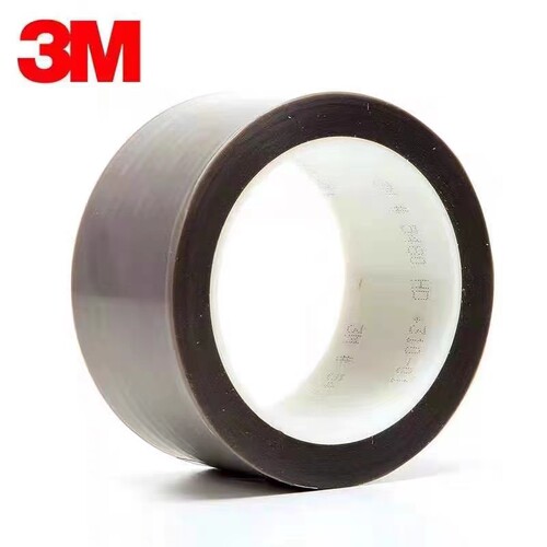 原装耐温3M5480特氟龙薄膜胶带PTFE聚四氟乙烯耐磨材料单面胶
