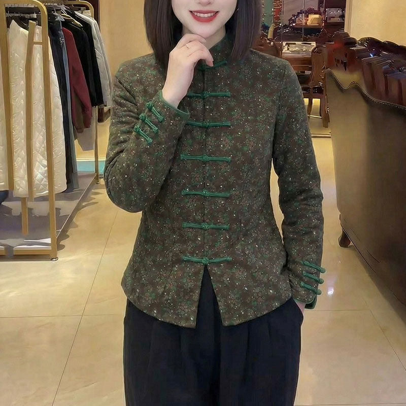 知心衣秋冬季新款中式改良唐装复古长袖中国风显瘦文艺茶服上衣女,女装/女士精品,上衣,淘宝优惠券,粉丝福利购,淘宝优惠卷