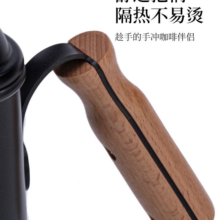 复古304不锈钢手冲咖啡壶做旧户外器具家用煮咖啡长嘴水壶细口壶