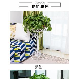 绿萝 欧式 新款 花架子家用室内阳台置物架铁艺客厅装 饰花盆落地式