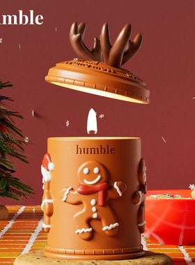 【好物体验专享】humble帕特农姜饼人香薰蜡烛礼盒卧室内摆件闺蜜