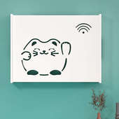 弱电箱盖板配电箱装 饰散热家用多媒体信息箱遮挡改造面板盖子超薄