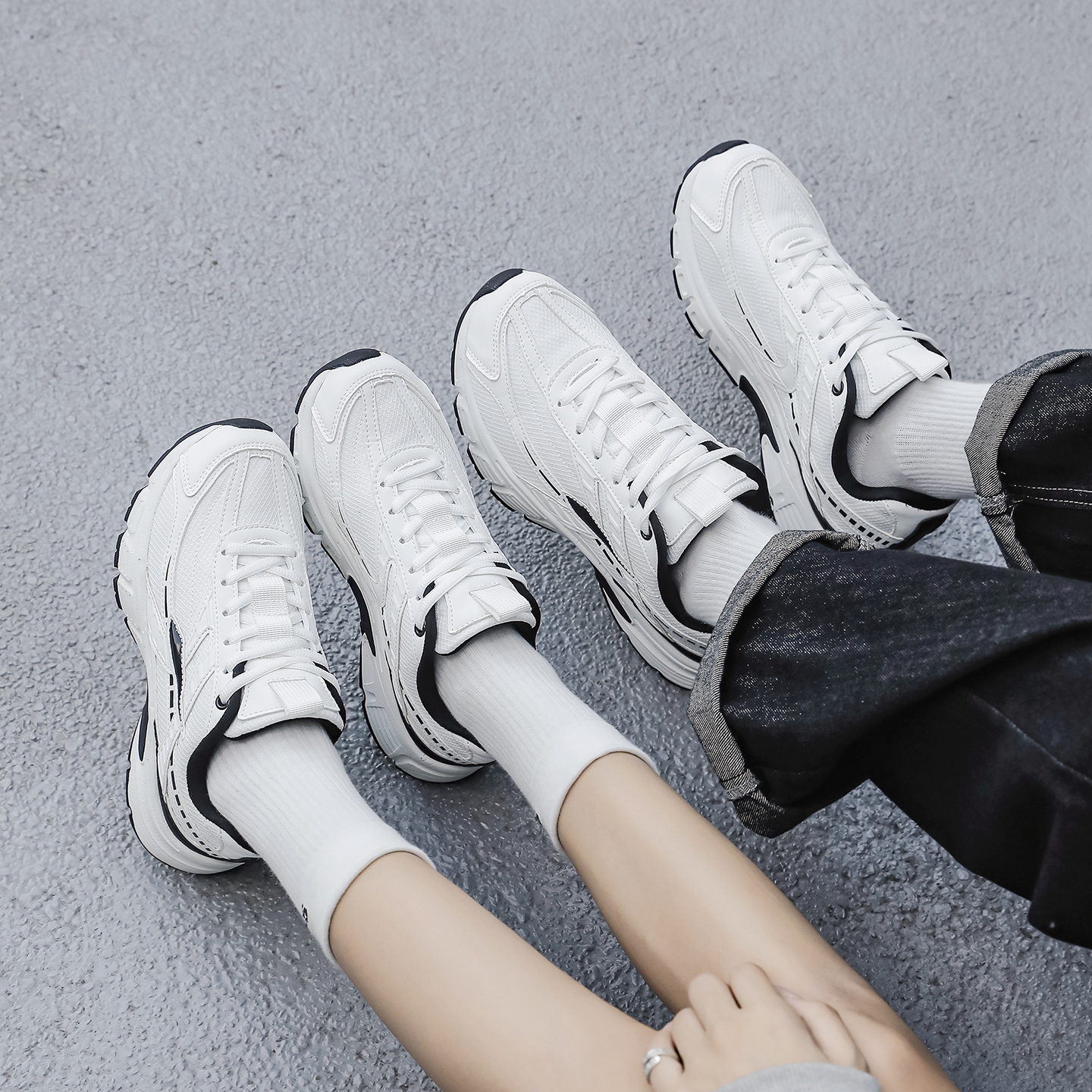 老爹鞋女2025秋季新款时尚网面鞋百搭厚底内增高女鞋休闲运动鞋子