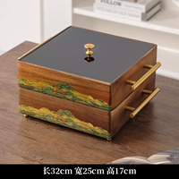 (Двойной слой) Сухой фруктовой тарелки