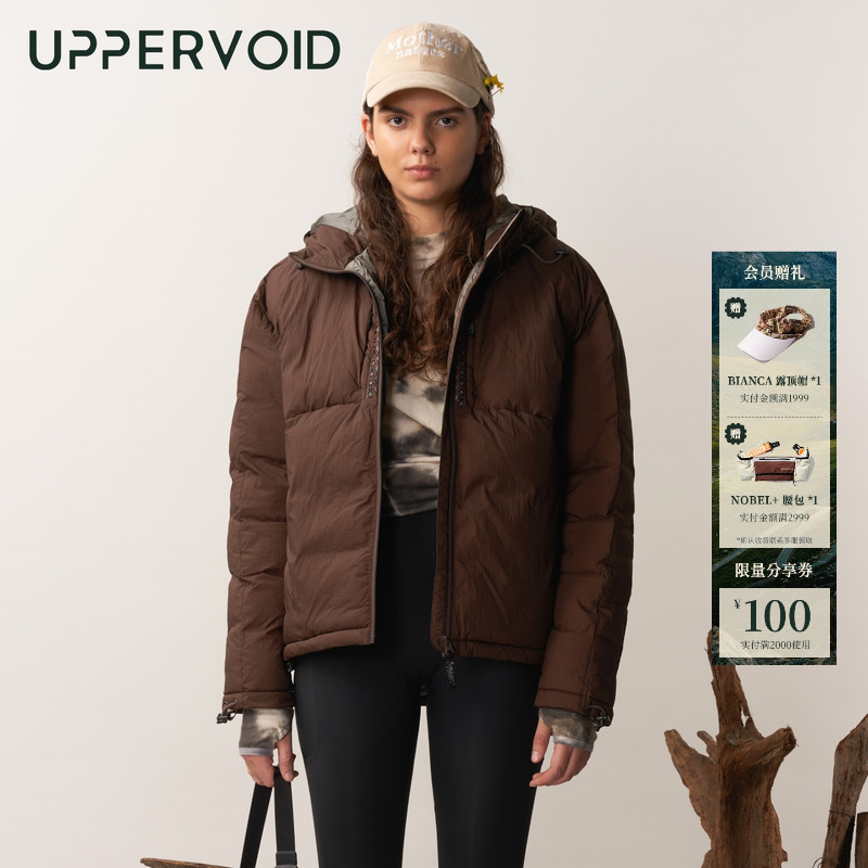 UPPERVOID加厚保暖短款外套