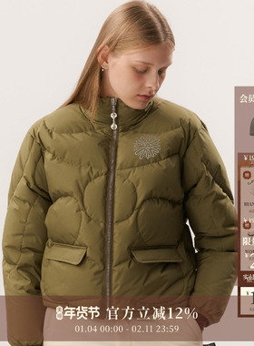 短款羽绒服|保暖鹅绒面包服外套女秋冬新款|UPPERVOID二普纬度