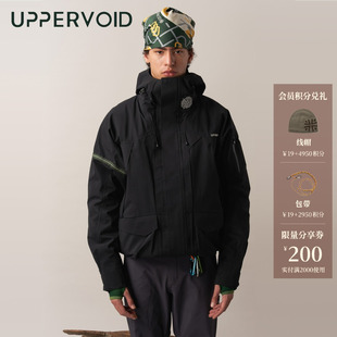 MODUN++三合一冲锋衣|户外防风防水鹅绒男女款|UPPERVOID二普纬度