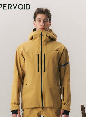 MERLIN S全开滑雪服|户外防风外套男冬新款维|UPPERVOID二普纬度