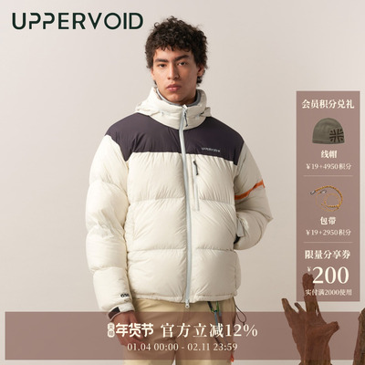 UPPERVOID羽绒服短款轻量保暖