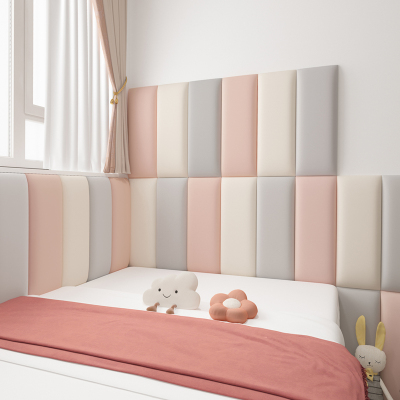 榻榻米软包墙围可定制高回弹海绵