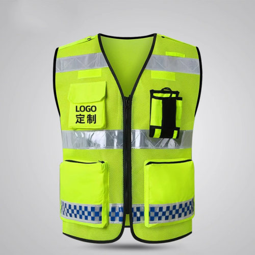 背心马甲定制安全反光logo工服