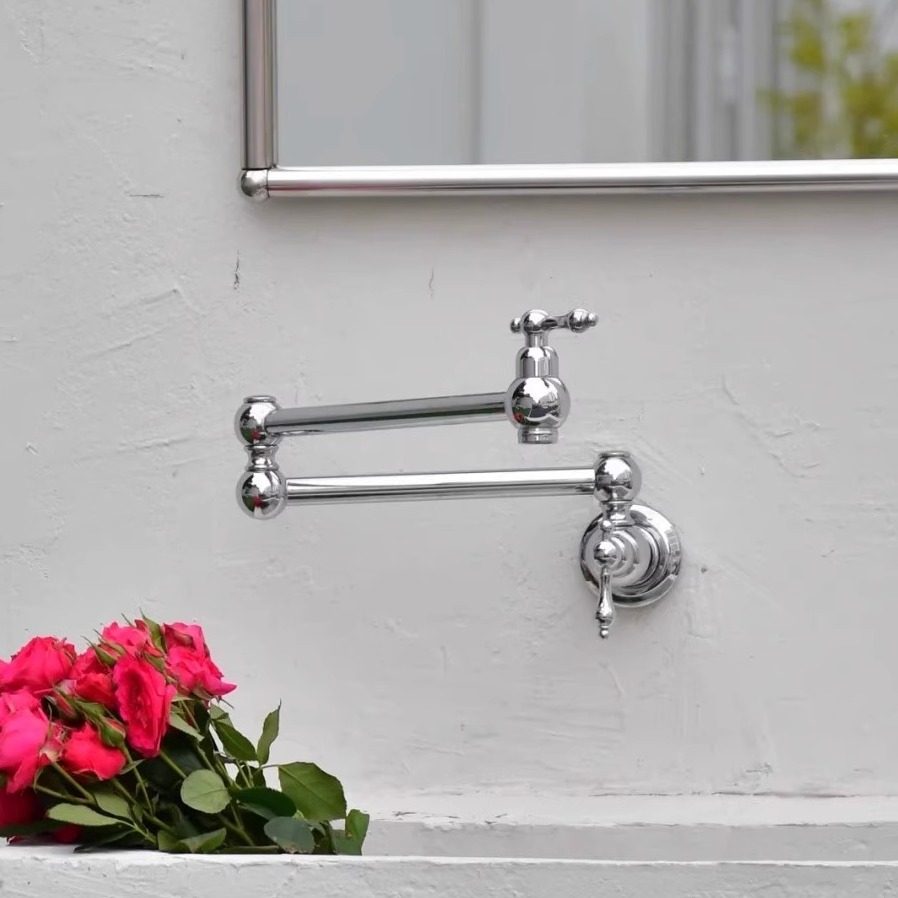 可旋转全铜厨房水龙头