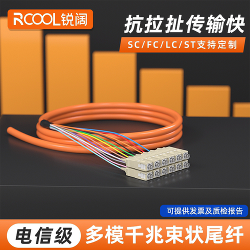 多模束状尾纤50-62.5/125锐阔