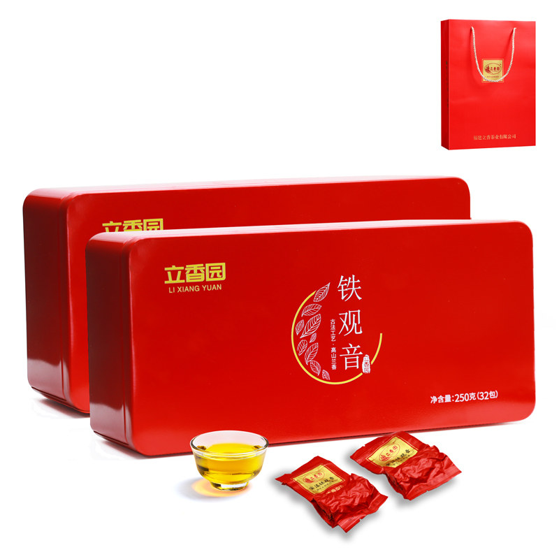 铁观音茶叶浓香型高档礼盒装 新茶正宗乌龙茶高山茶500g兰花香
