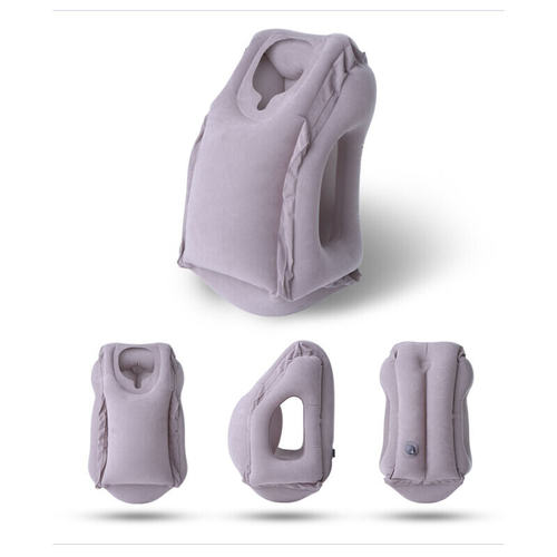 新品travel  pillow tqrain plane rest sleep inflate pillows