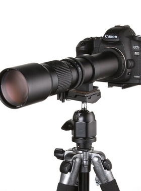 500mm f8手动镜头T2大变焦微单单反远摄长焦摄月适用于佳能索尼口