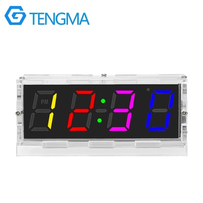 七彩数字温度闹钟DIY套件