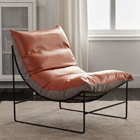 Оранжевая техническая кожа + светло -серая ткань - доступна с обеих сторон