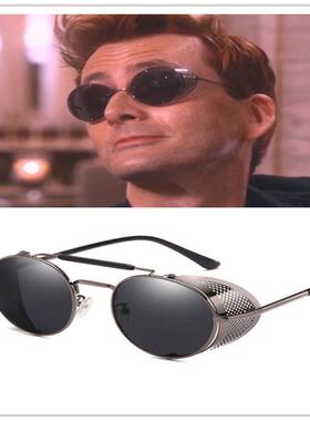 Good Omens Demon Crowley Sunglasses 好兆头克劳利蒸汽朋克眼镜