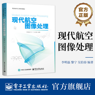 官方正版 现代航空图像处理 李明磊 等 编 低空技术与工程系列教材书籍 现代航空图像处理与计算机视觉 电子工业出版社
