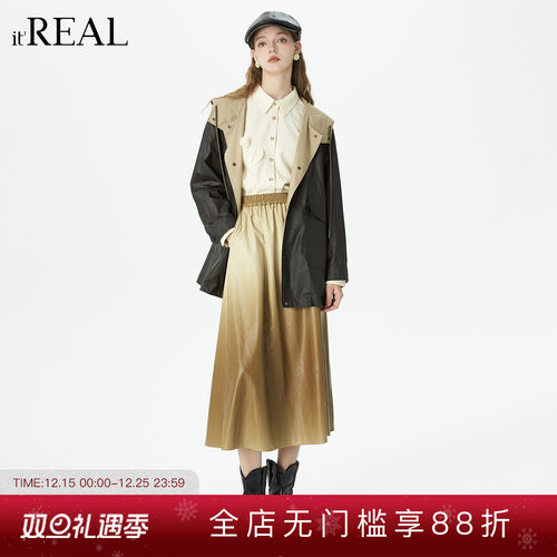 25秋季新款英伦风短款风衣