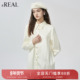 上衣女 设计感断面休闲亲肤衬衫 real瑞尔冬季 新款