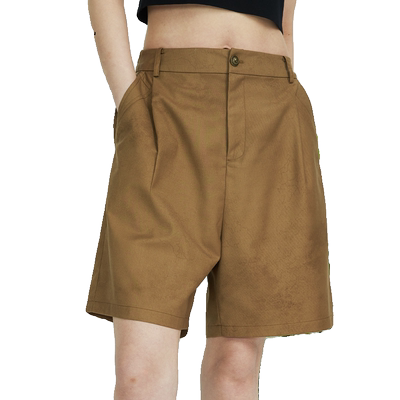 复古瑞尔短休闲裤短裤