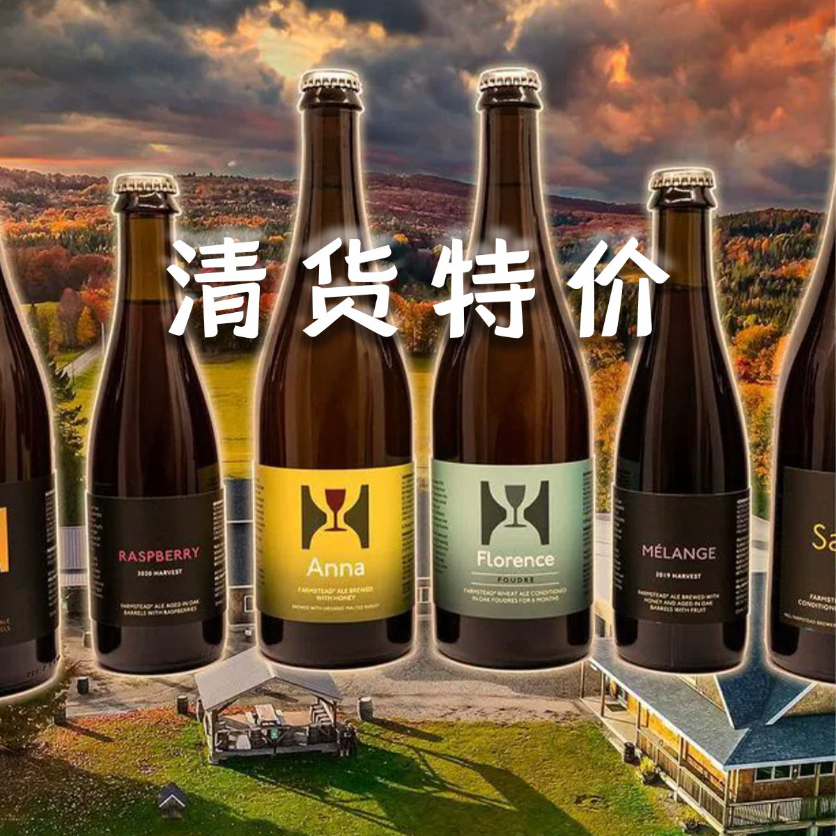清货特价凯西/副计划/邪恶双子/安克雷奇/康迪龙/小丑王精酿啤酒
