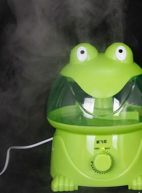 卡通小猪加湿器静音家用办公室卧室大容量婴孕空气净化迷你香薰机