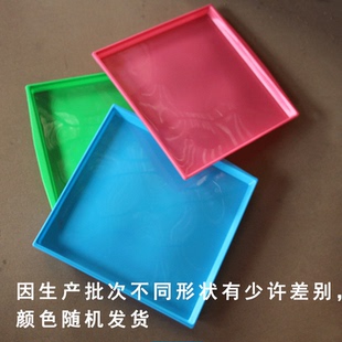 兔笼子鸟笼子托盘大中小号方形塑料盘宠物盆接尿底盘粪盘用品 包邮