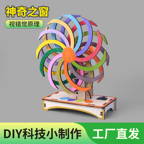 科技制作小发明神奇之窗视觉错位