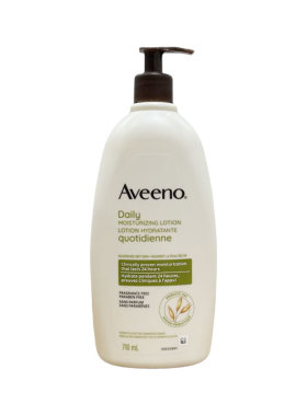 加拿大Aveeno艾惟诺燕麦身体乳 艾维诺润肤乳 710ml