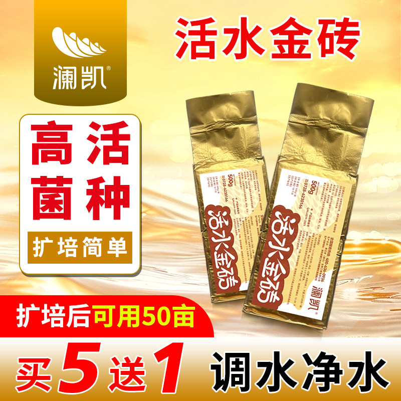 活水金砖EM菌砖水产养殖用益生菌图片